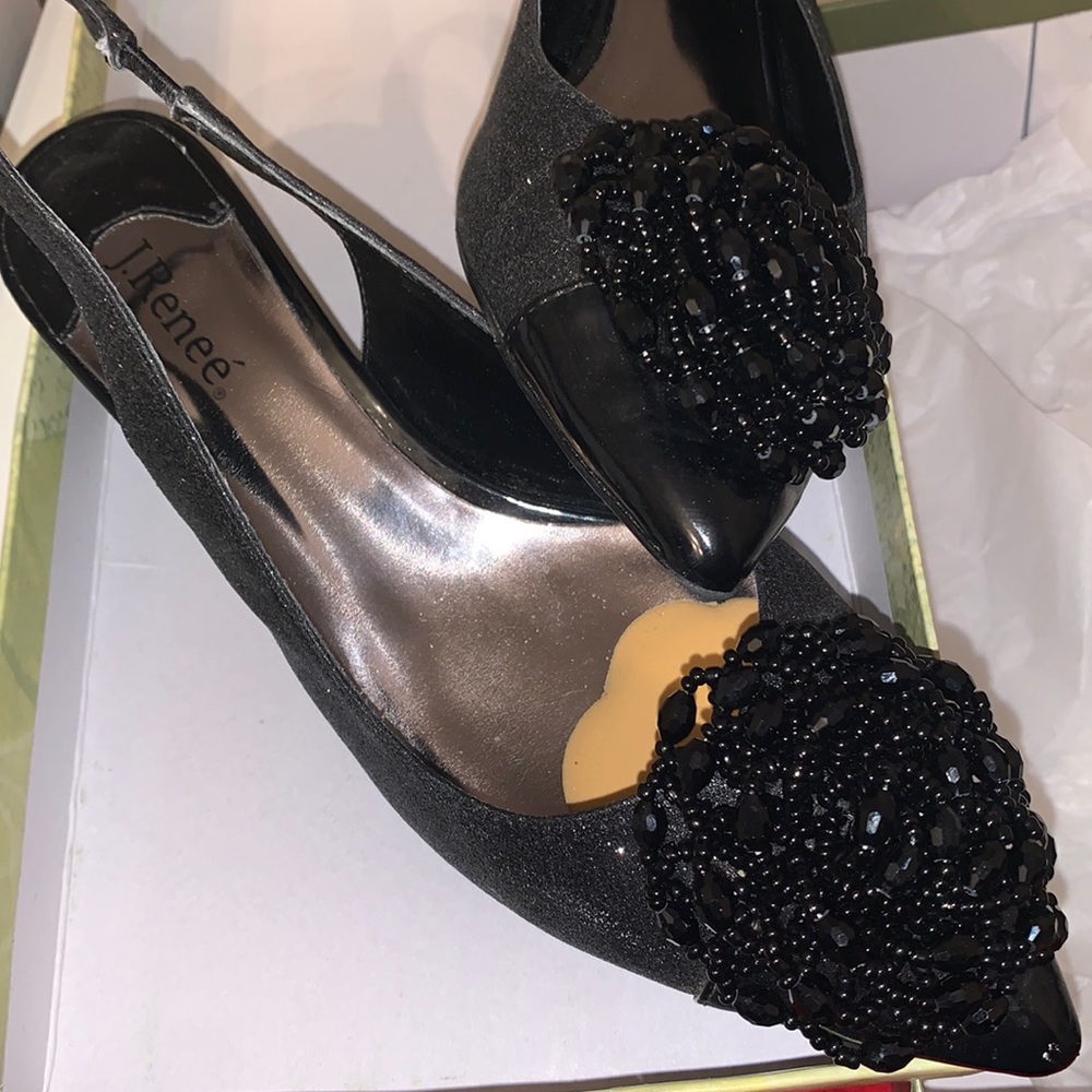 J Renee slingback heels